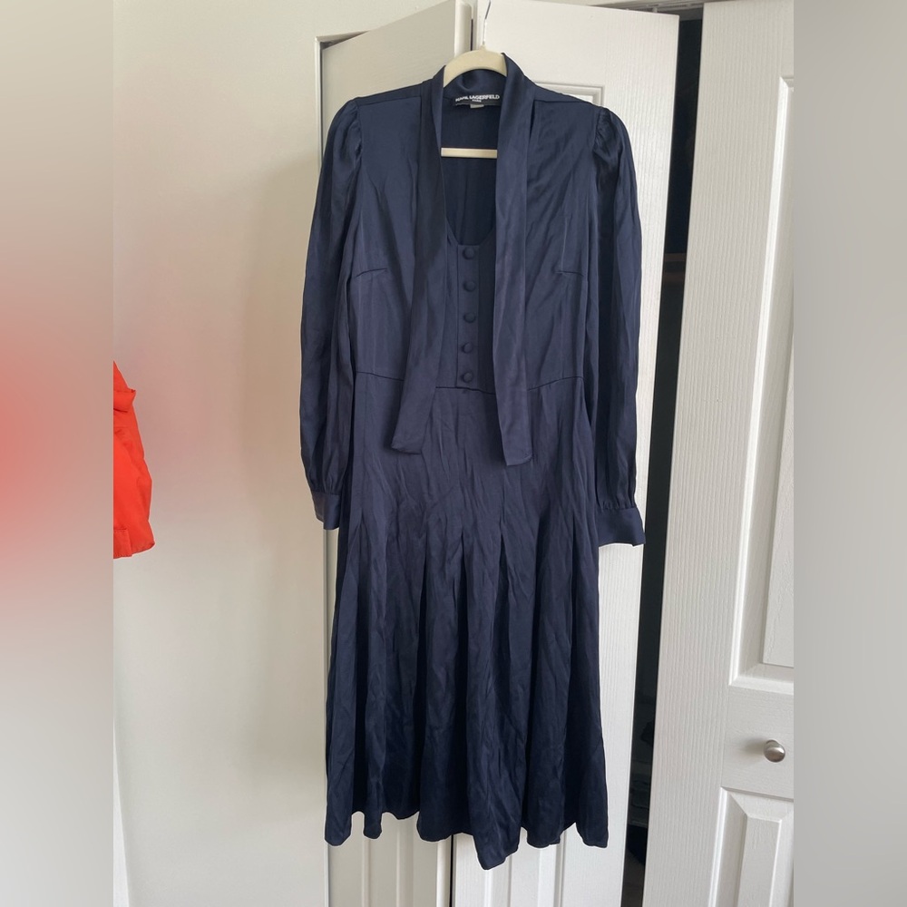 Karl Lagerfeld Navy Women’s Dress
